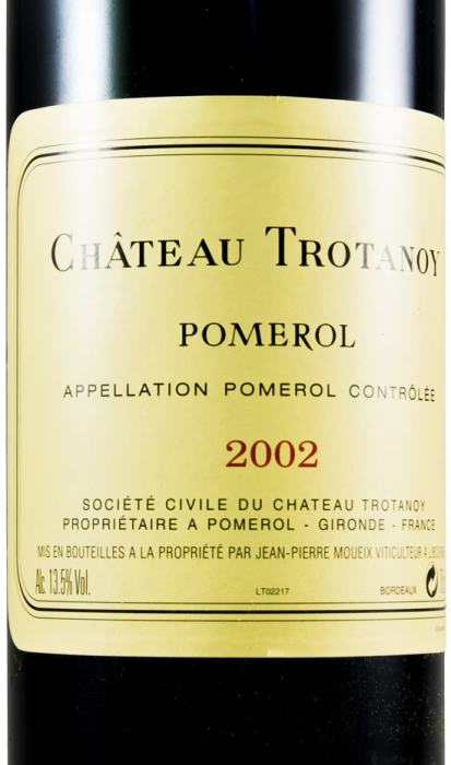 2002 Château Trotanoy Pomerol red