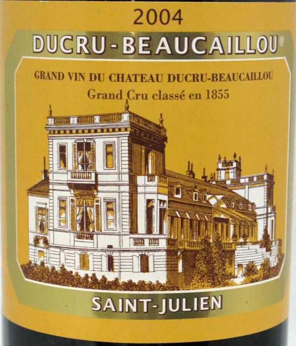 2004 Château Ducru-Beaucaillou Saint-Julien red