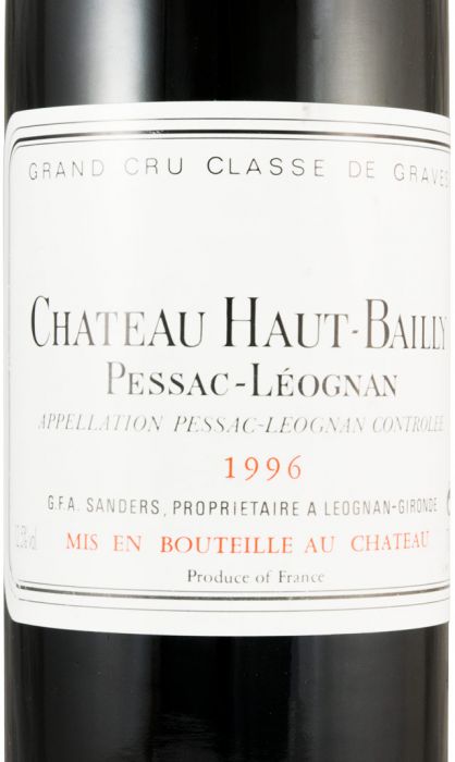 1996 Château Haut-Bailly Pessac-Léognan red
