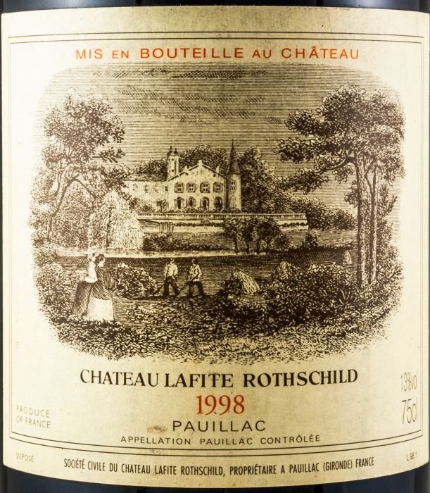 1998 Château Lafite Rothschild Pauillac tinto