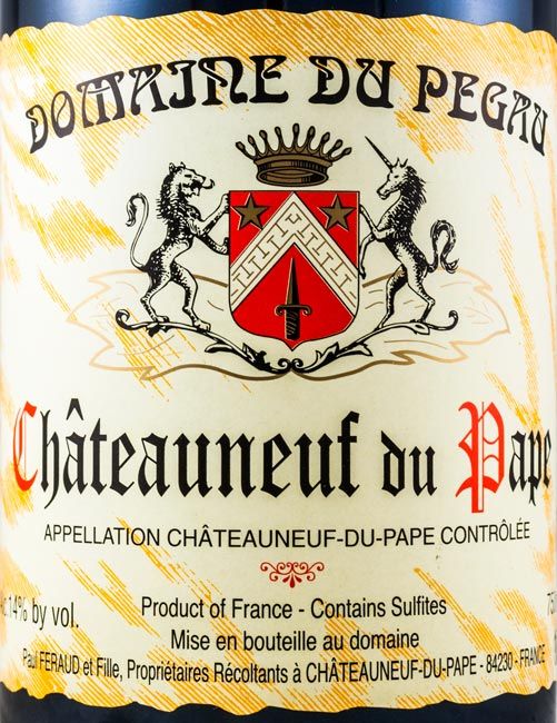 2013 Domain du Pegau Cuvée Reservée Châteauneuf-du-Pape tinto