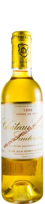 1990 Château Gilette Gonet-Medeville Sauternes branco 37,5cl
