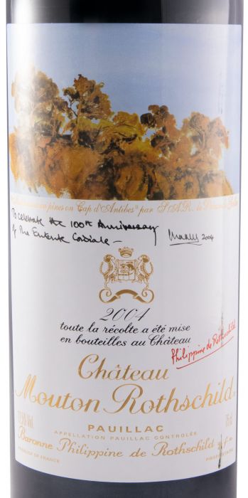 2004 Château Mounton Rothschild tinto