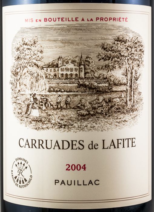 2004 Château Lafite Rothschild Carruades de Lafite Pauillac red