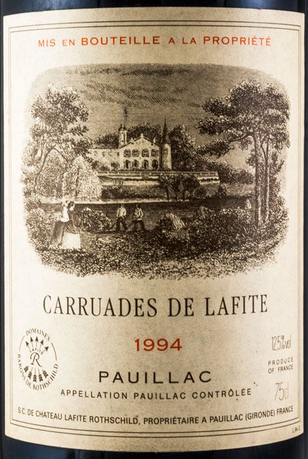 1994 Château Lafite Rothschild Carruades de Lafite Pauillac tinto