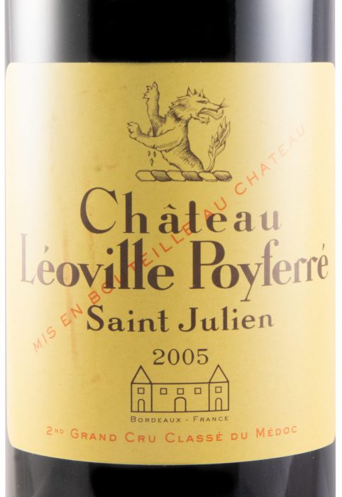 2005 Château Léoville Poyferré Saint-Julien tinto