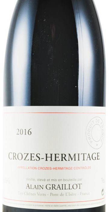 2016 Domaine Alain Graillot Crozes-Hermitage red
