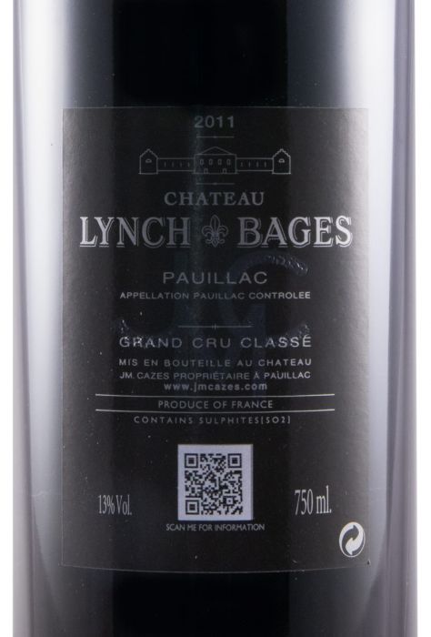 2011 Château Lynch-Bages Pauillac red