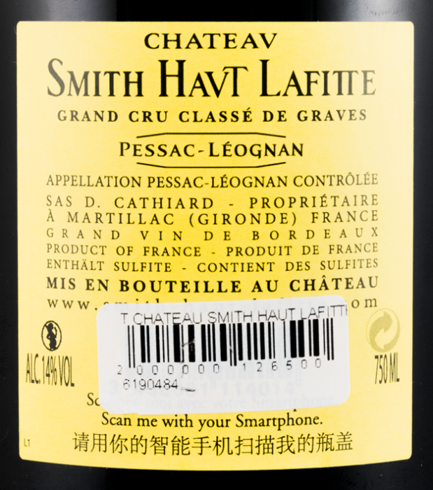2014 Château Smith Haut Lafitte Pessac-Léognan tinto