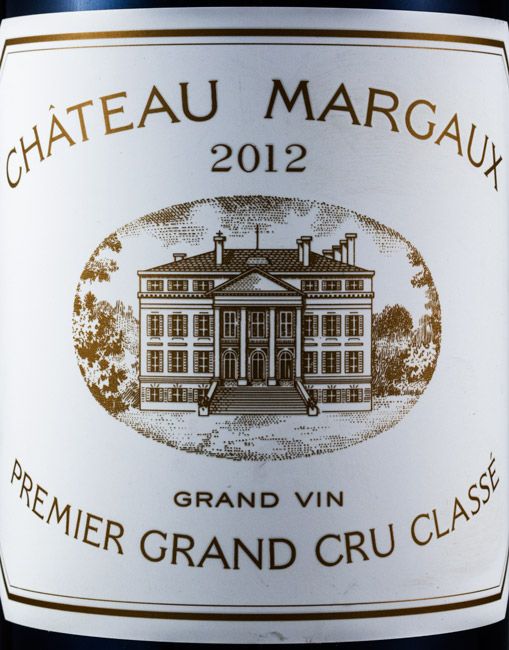 2012 Château Margaux red