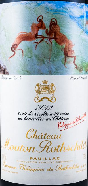 2012 Château Mouton Rothschild Pauillac red