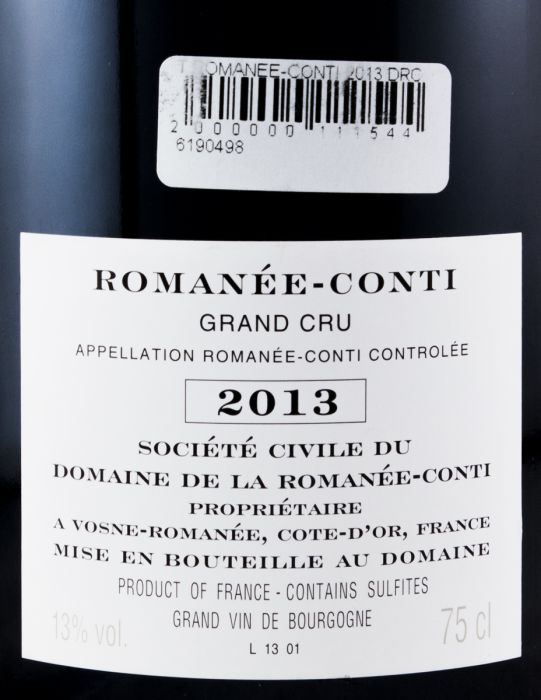 2013 Domaine de la Romanée-Conti Le Romanée-Conti Grand Cru Romanée-Conti tinto