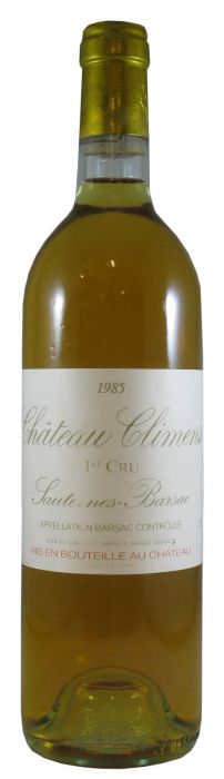 1985 Château Climens Barsac Sauternes white