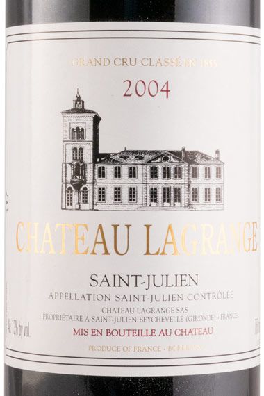 2004 Château Lagrange Saint-Julien red