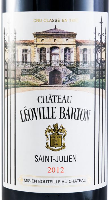 2012 Château Léoville Barton Saint-Julien red