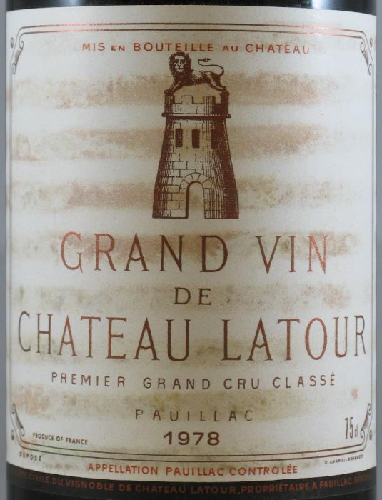 1978 Château Latour Pauillac tinto