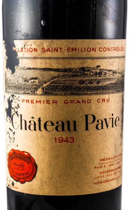 1943 Château Pavie Saint-Émilion red