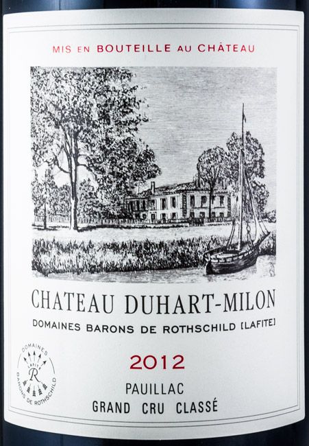 2012 Château Duhart-Milon Pauillac tinto