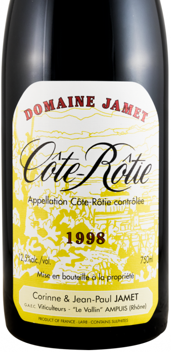 1998 Domaine Jamet Côte-Rôtie tinto