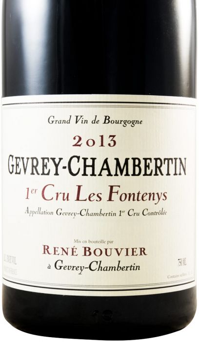2013 René Bouvier Les Fontenys Premier Cru Gevrey-Chambertin red