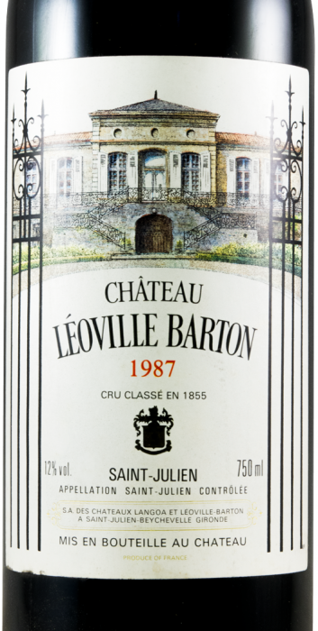 1987 Château Leoville Barton Saint-Julien tinto