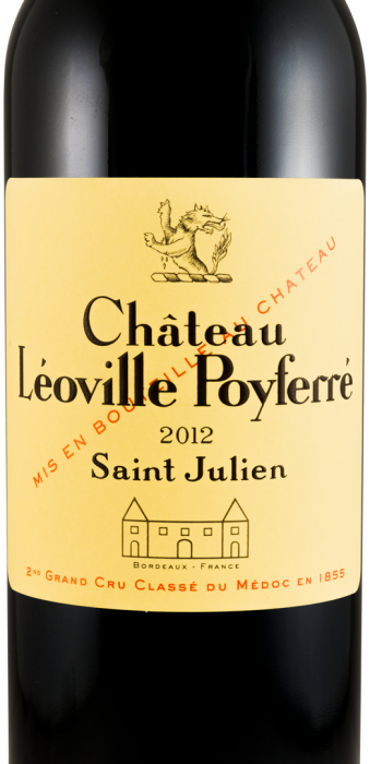 2012 Château Léoville Poyferré Saint-Julien red