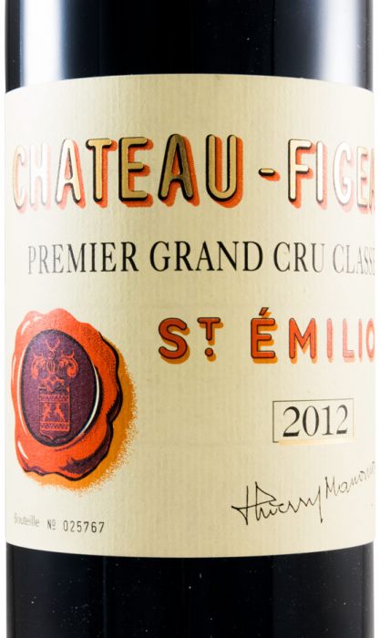 2012 Château-Figeac Saint-Émilion red