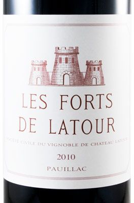 2010 Château Latour Les Forts de Latour Pauillac tinto