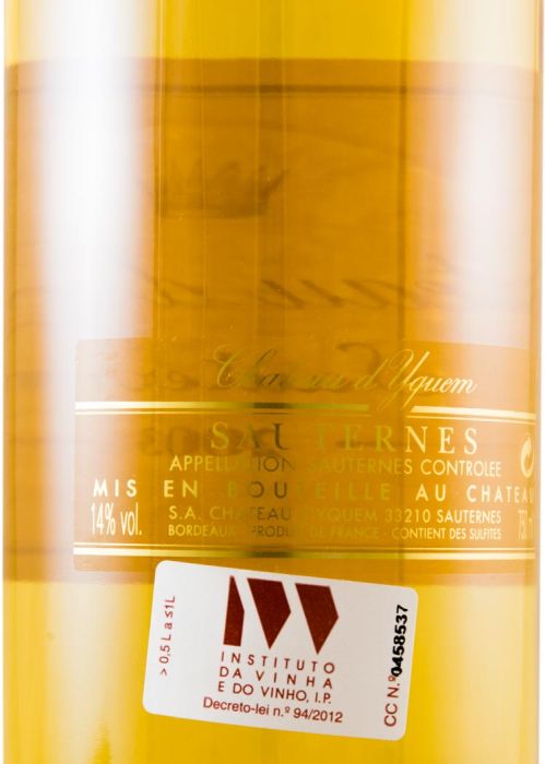 2003 Château d'Yquem Sauternes branco