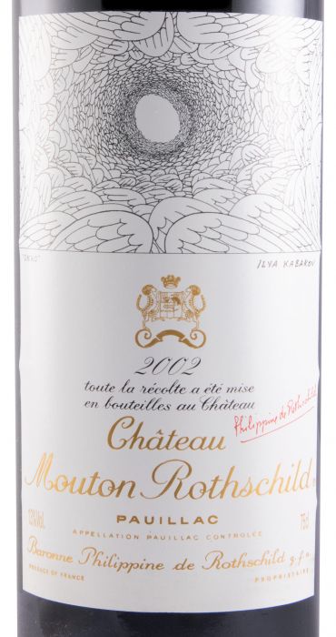 2002 Château Mouton Rothschild Pauillac red