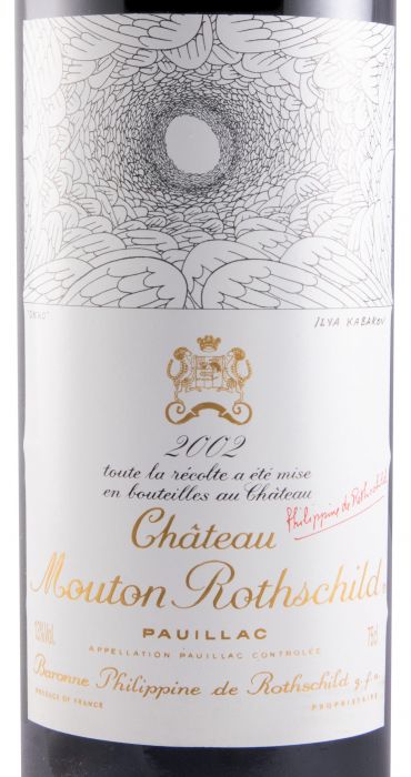 2002 Château Mouton Rothschild Pauillac tinto