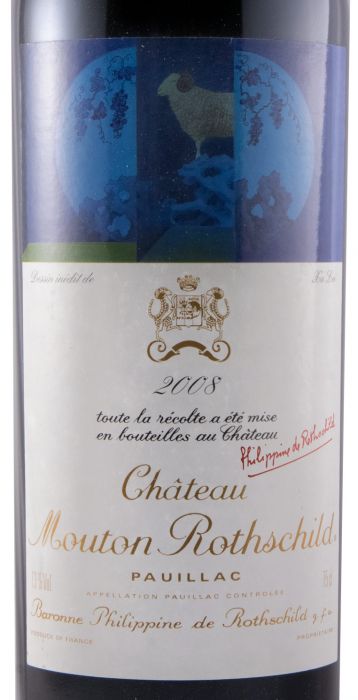 2008 Château Mouton Rothschild Pauillac tinto