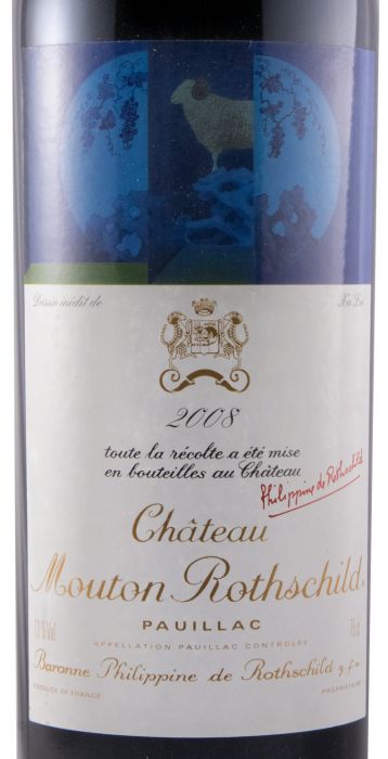 2008 Château Mouton Rothschild Pauillac red