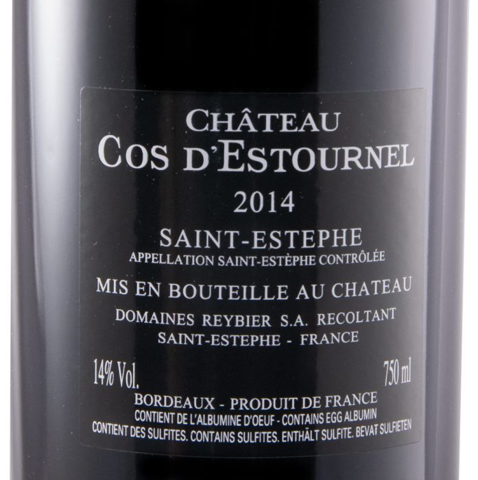 2014 Château Cos D'Estournel Saint-Estèphe tinto