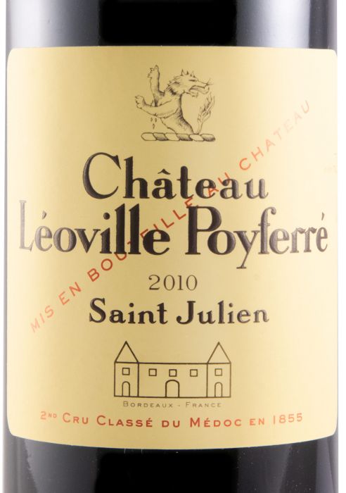 2010 Château Léoville Poyferré Saint-Julien red