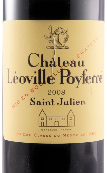 2008 Château Léoville-Poyferré Saint-Julien red