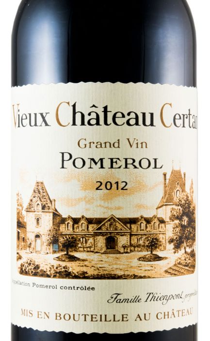 2012 Vieux Château Certan Pomerol red