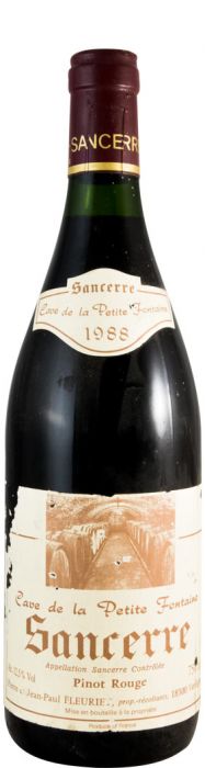 1988 Cave de la Petite Fontaine Pinot Noir Sancerre tinto