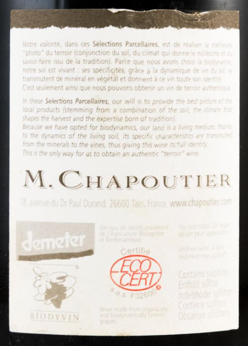 2003 M. Chapoutier L'Ermite Ermitage red