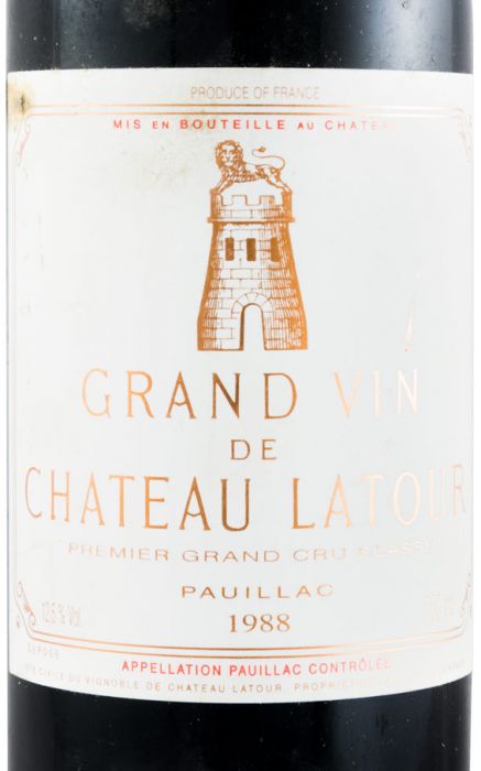 1988 Château Latour Pauillac tinto