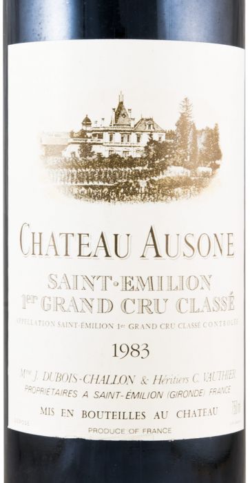 1983 Château Ausone Saint-Émilion tinto