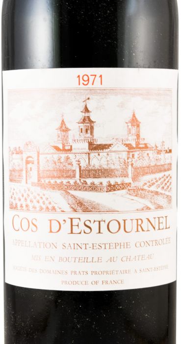 1971 Château Cos D'Estournel Saint-Estèphe red