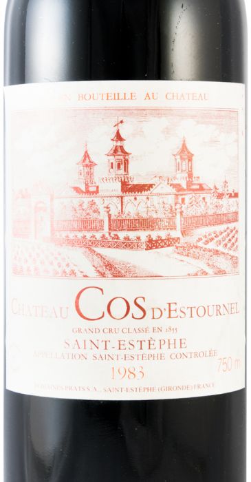 1983 Château Cos D'Estournel Saint-Estèphe red