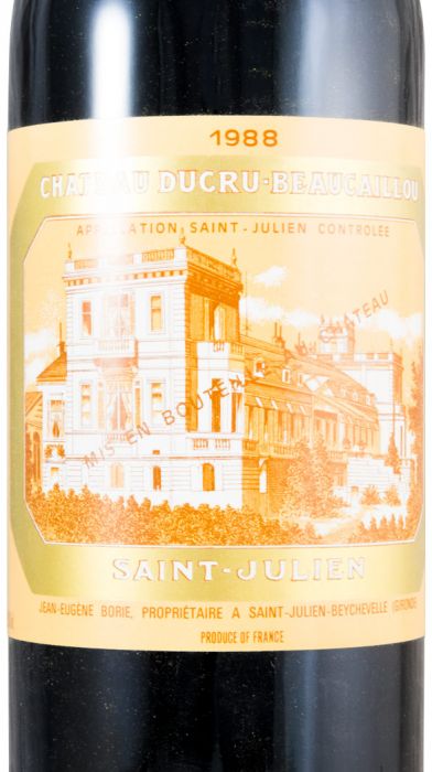 1988 Château Ducru-Beaucaillou Saint-Julien red