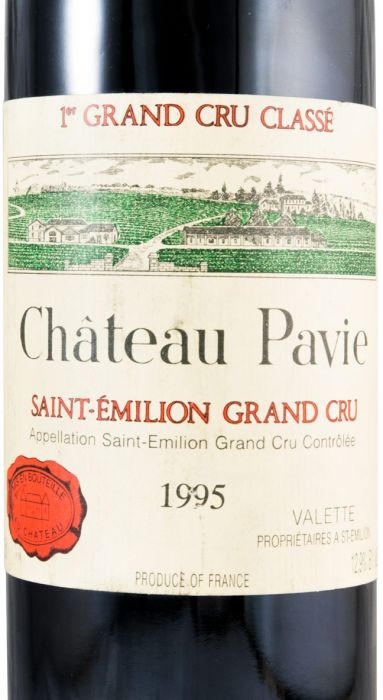 1995 Château Pavie Saint-Émilion red