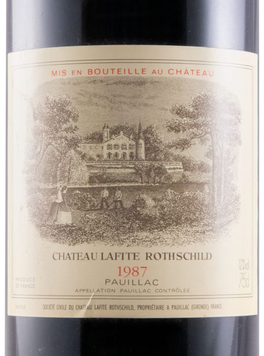 1987 Château Lafite Rothschild Pauillac tinto