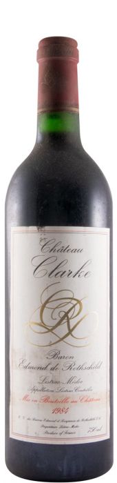 1984 Château Clarke Baron Edmond de Rothschild Listrac-Medoc tinto