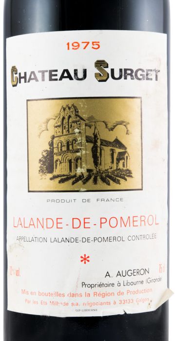 1975 Château Haut-Surget Lalande de Pomerol red