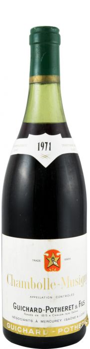 1971 Guichard-Potheret & Fils Chambolle-Musigny tinto