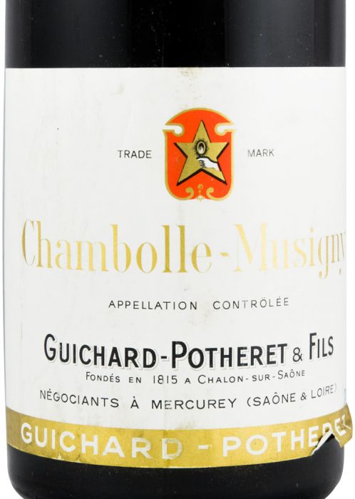 1971 Guichard-Potheret & Fils Chambolle-Musigny red